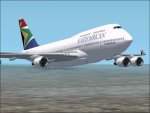 FS2002
                  South African Boeing 747-400 